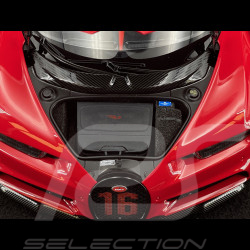 Bugatti Chiron Sport 2019 Rouge / Carbone 1/18 AutoArt 70996