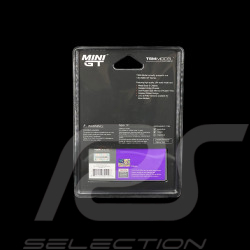 Toyota GR Supra Kuhl D1GP Evangelion Racing 2021 Lila / Grün 1/64 Mini GT MGT00951-BL