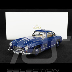 Mercedes-Benz 300 SL Gullwing 1954 Blau 1/18 Norev 183852
