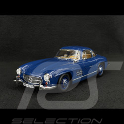 Mercedes-Benz 300 SL Gullwing 1954 Bleu 1/18 Norev 183852