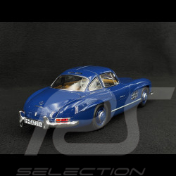 Mercedes-Benz 300 SL Gullwing 1954 Bleu 1/18 Norev 183852