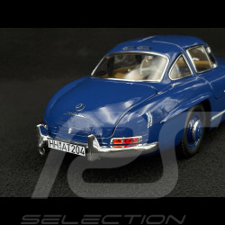 Mercedes-Benz 300 SL Gullwing 1954 Blue 1/18 Norev 183852