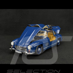 Mercedes-Benz 300 SL Gullwing 1954 Bleu 1/18 Norev 183852