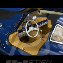 Mercedes-Benz 300 SL Gullwing 1954 Bleu 1/18 Norev 183852