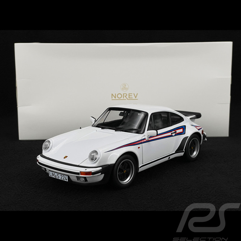 Porsche 911 Turbo Type 930 3.3 1980 White 1/18 Norev 187668