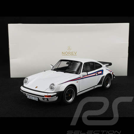 Porsche 911 Turbo Type 930 3.3 1980 White 1/18 Norev 187668