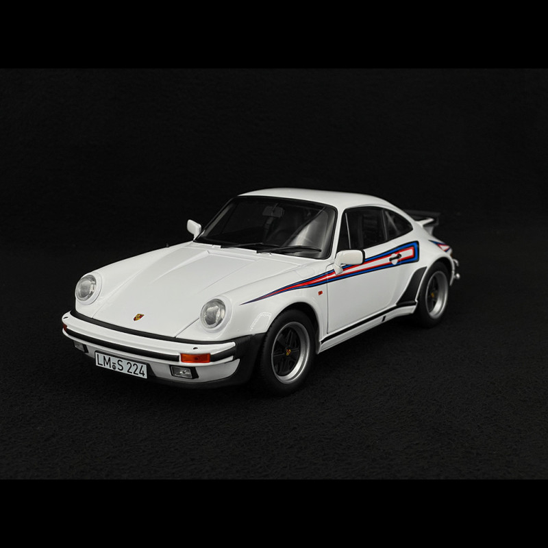 Porsche 911 Turbo Type 930 3.3 1980 White 1/18 Norev 187668