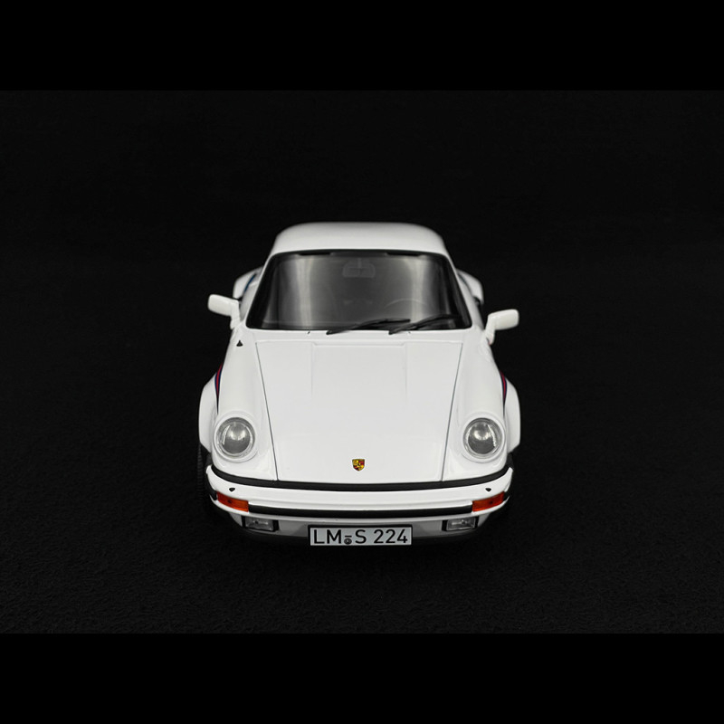 Porsche 911 Turbo Type 930 3.3 1980 White 1/18 Norev 187668