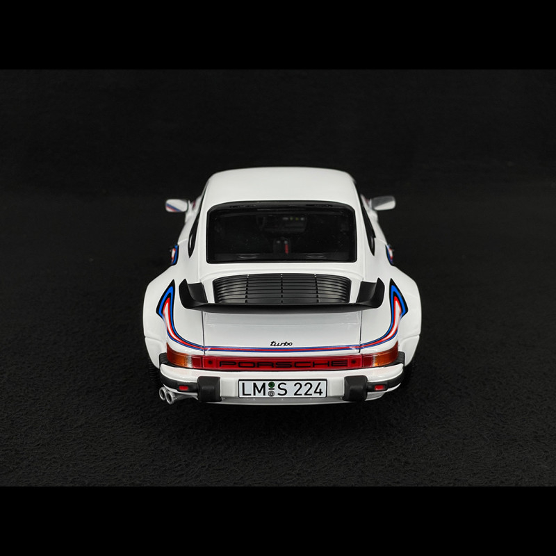 Porsche 911 Turbo Type 930 3.3 1980 White 1/18 Norev 187668