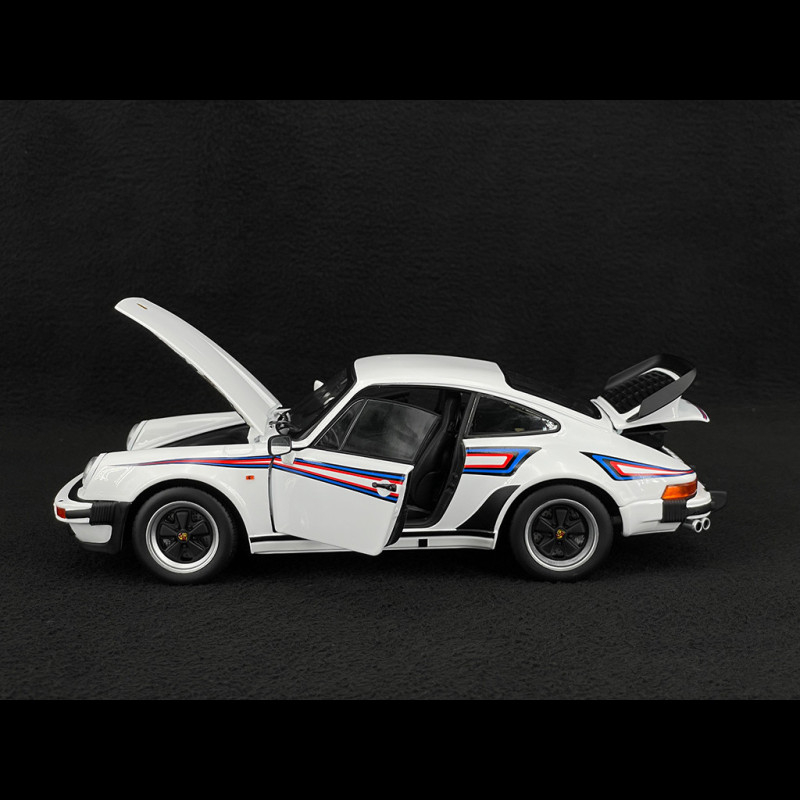 Porsche 911 Turbo Type 930 3.3 1980 White 1/18 Norev 187668