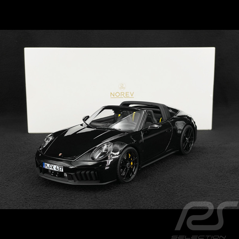 Porsche 911 Targa 4 GTS 2025 Black 1/18 Norev 187191