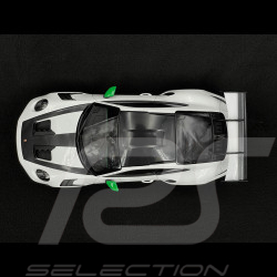 Porsche 911 GT3 RS Type 992 2022 Tribute To 1972 Carrera RS Pack Weissach Blanc / Bandes Vertes 1/18 Norev 187372