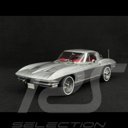Chevrolet Corvette Stingray 1963 Sebring Silver 1/18 Norev 189052