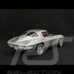 Chevrolet Corvette Stingray 1963 Sebring Silber 1/18 Norev 189052