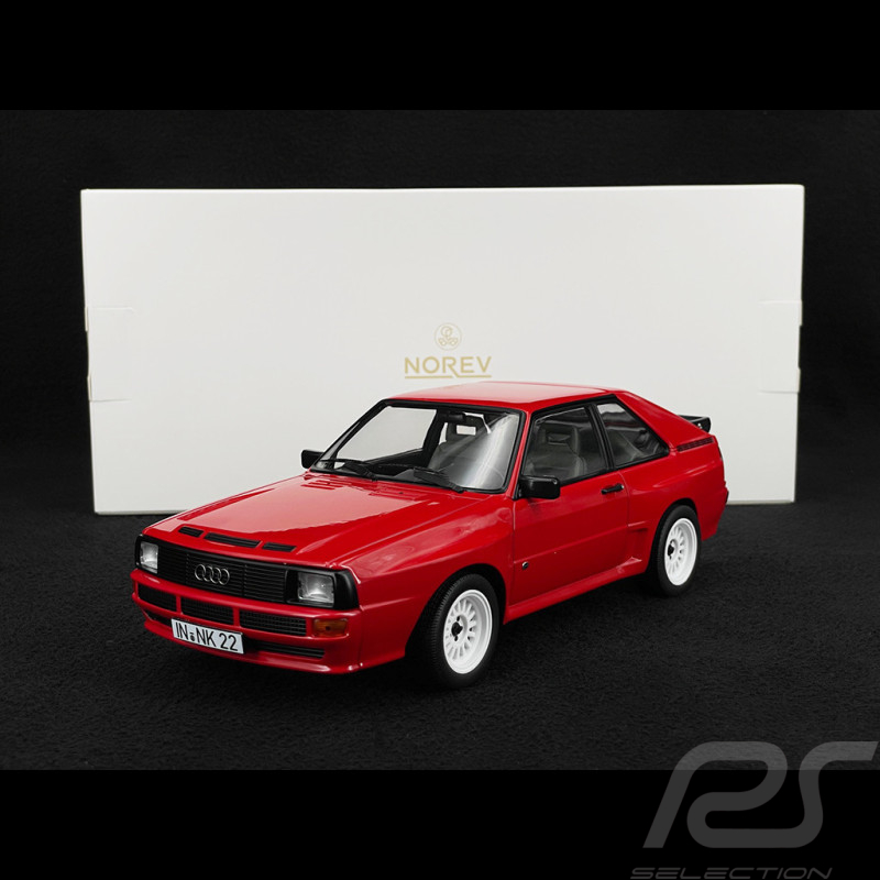 Audi Sport Quattro 1985 Tornado Red 1/18 Norev 188319