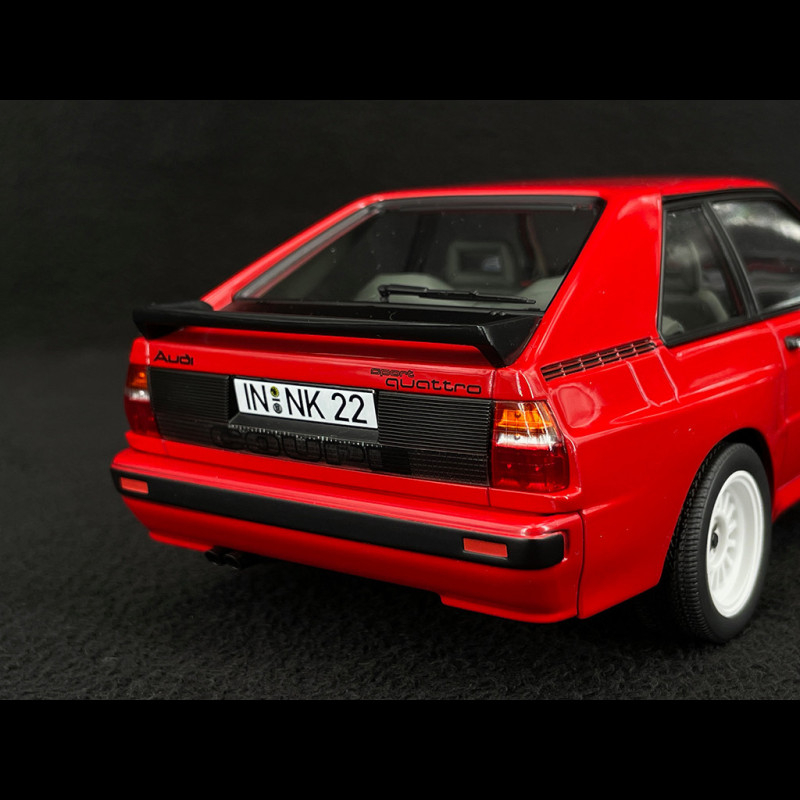 Audi Sport Quattro 1985 Tornado Red 1/18 Norev 188319