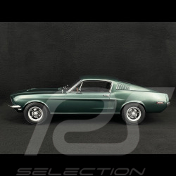 Ford Mustang Fastback GT 1968 Bullit Steve McQueen Grün satiniert 1/12 Norev 122702
