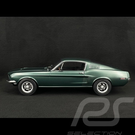 Ford Mustang Fastback GT 1968 Bullit Steve McQueen Grün satiniert 1/12 Norev 122702
