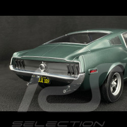Ford Mustang Fastback GT 1968 Bullitt Steve McQueen Vert satin 1/12 Norev 122702