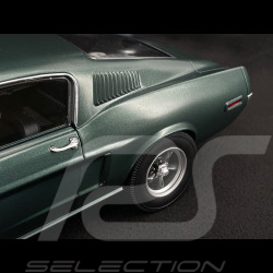 Ford Mustang Fastback GT 1968 Bullitt Steve McQueen Vert satin 1/12 Norev 122702