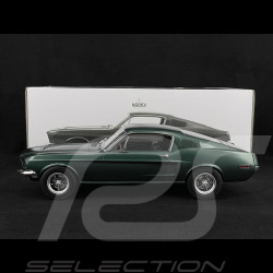 Ford Mustang Fastback GT 1968 Bullitt Steve McQueen Vert satin 1/12 Norev 122702
