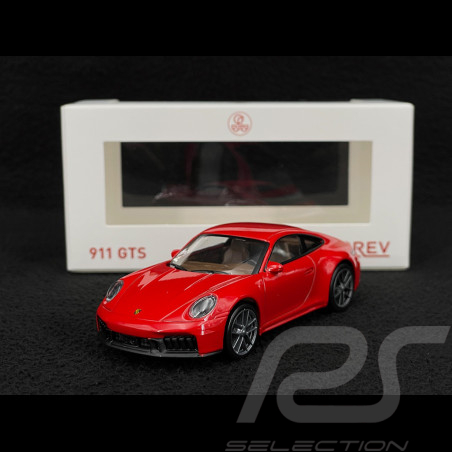 Porsche 911 Carrera GTS Typ 992.2 2024 Karminrot 1/43 Norev Jet Car 750066