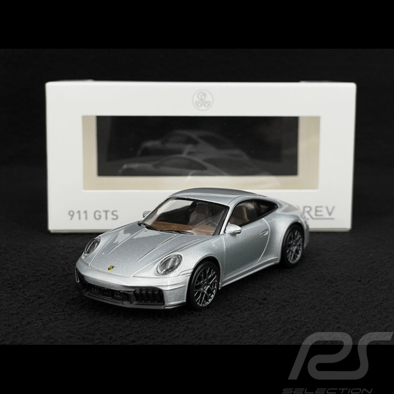 Porsche 911 Carrera GTS Type 992.2 2024 Gris Argent Polaire 1/43 Norev Jet Car 750065