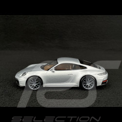 Porsche 911 Carrera GTS Type 992.2 2024 Polar Silver Grey 1/43 Norev Jet Car 750065