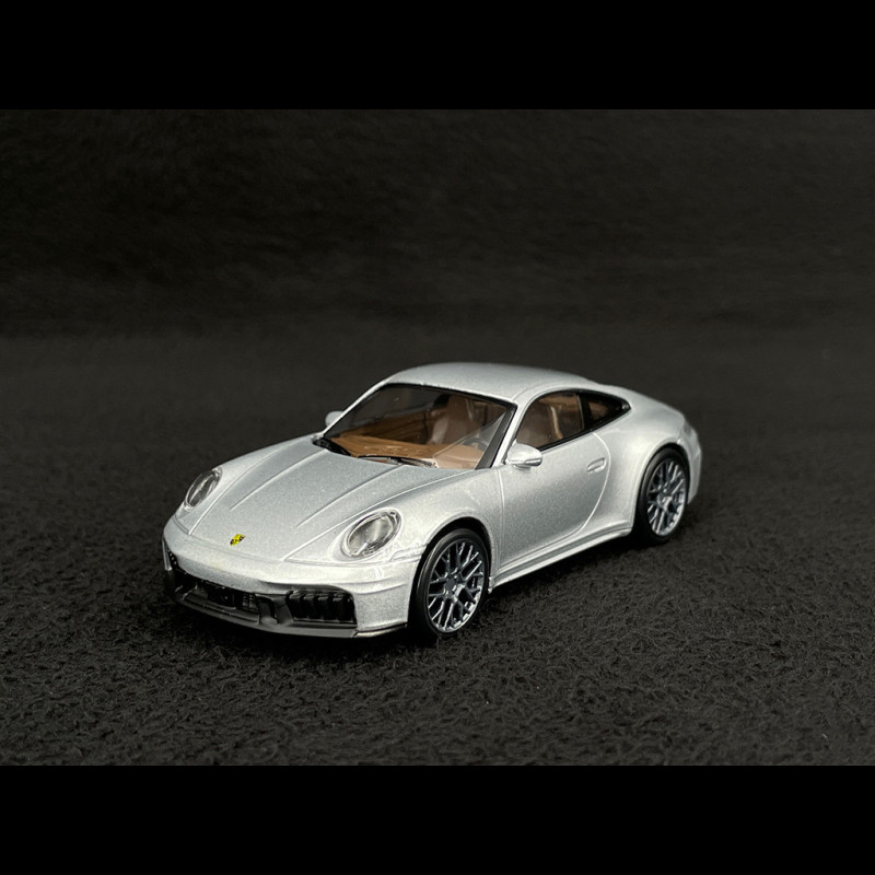 Porsche 911 Carrera GTS Type 992.2 2024 Polar Silver Grey 1/43