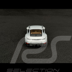 Porsche 911 Carrera GTS Type 992.2 2024 Polar Silver Grey 1/43 Norev Jet Car 750065