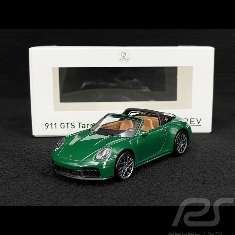 Porsche 911 Targa 4 GTS Typ 992.2 2024 Britisches Renngrün 1/43 Norev Jet Car 750074