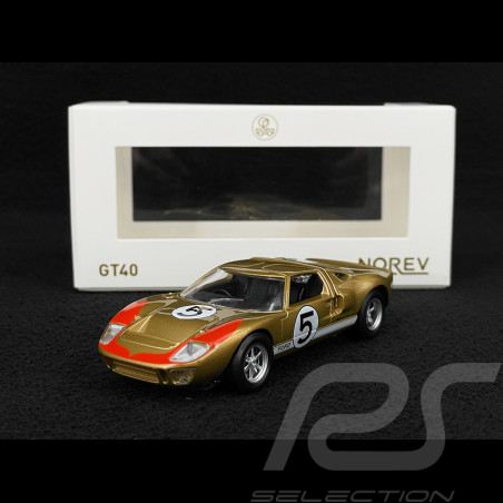Ford GT40 Mk.II n° 5 3. 24h Le Mans 1966 1/43 Norev Jet Car 270578