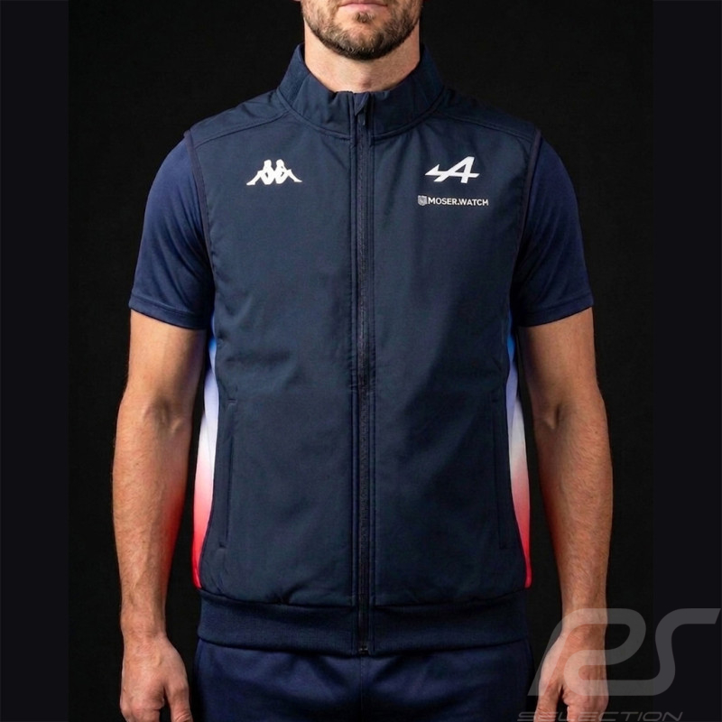 Alpine Jacke Endurance Team Ärmellose Jacke Kappa Marineblau / Rot 372I1KW-K89 - unisex