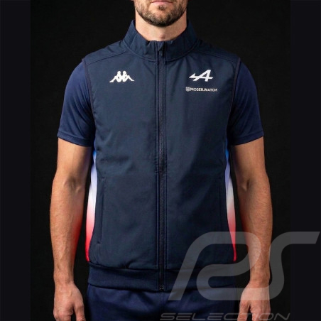 Alpine Jacke Endurance Team Ärmellose Jacke Kappa Marineblau / Rot 372I1KW-K89 - unisex