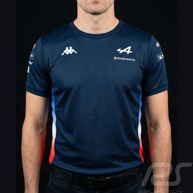 Alpine T-Shirt Endurance Team Kappa Marineblau / Rot 372E2KW-K89 - unisex