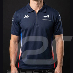 Alpine Poloshirt Endurance Kappa Marineblau / Rot 34275IW-K89 - unisex