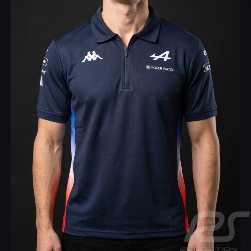 Alpine Polo-shirt Endurance Kappa Navy Blue / Red 34275IW-K89 - unisex