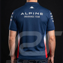 Alpine Poloshirt Endurance Kappa Marineblau / Rot 34275IW-K89 - unisex