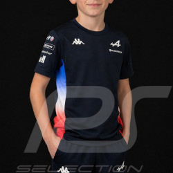 Alpine T-shirt Endurance Team Kappa Navy Blue / Red 372E2KW-K89 - kids