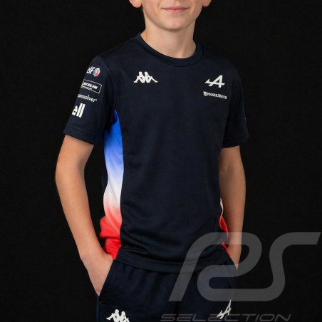 T-shirt Alpine Endurance Team Kappa Bleu Marine / Rouge 372E2KW-K89 - enfant