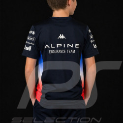 Alpine T-Shirt Endurance Team Kappa Marineblau / Rot 372E2KW-K89 - kinder