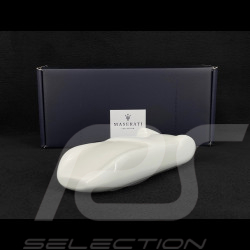 Maserati Skulptur 300S 1956 Silhouette Weiß Hergestellt in Italien 1/18 BBR Models 920026756