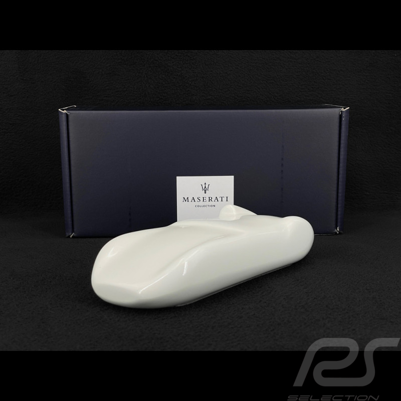 Maserati Sculpture 300S 1956 Silhouette White Made in Italy 1/18 BBR Models 920026756