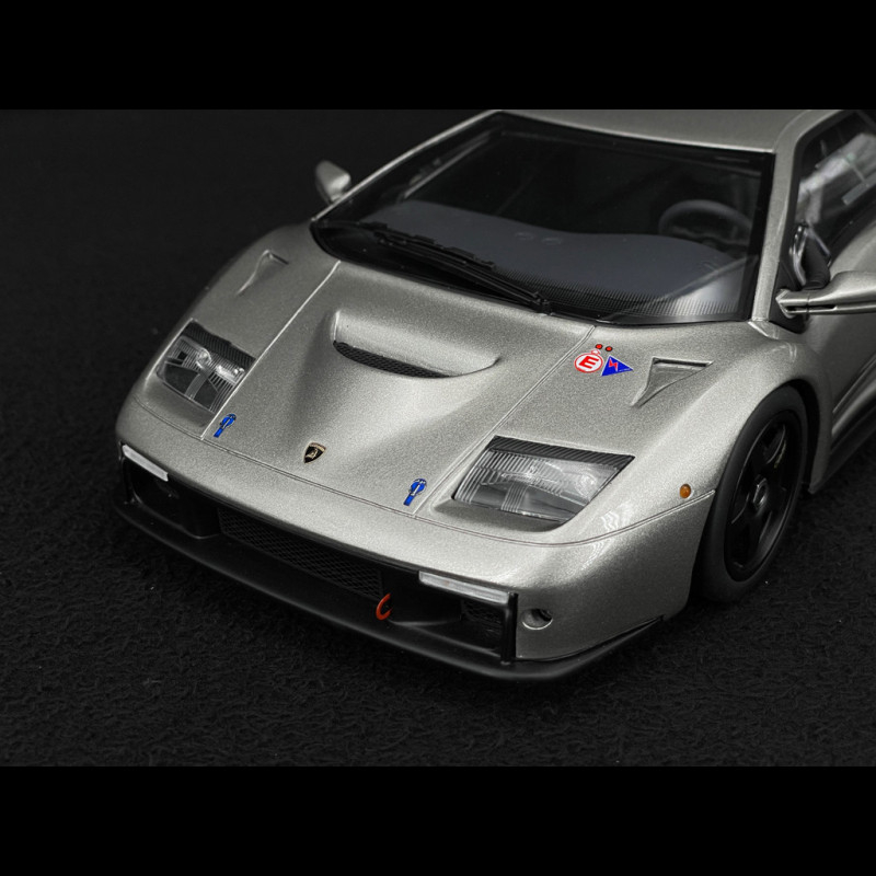 ミニカー Kyosho Lamborghini Diablo GTR 1/18 Lamborghini Diablo GTR 1999 Titanium Grey 1/18 Kyosho KSR18509S