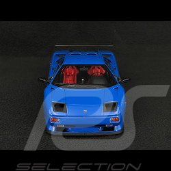 Lamborghini Diablo SV-R Geneva Motor Show 1996 Matte Blue 1/18 Kyosho KSR18510BL