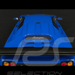 Lamborghini Diablo SV-R Geneva Motor Show 1996 Matte Blue 1/18 Kyosho KSR18510BL
