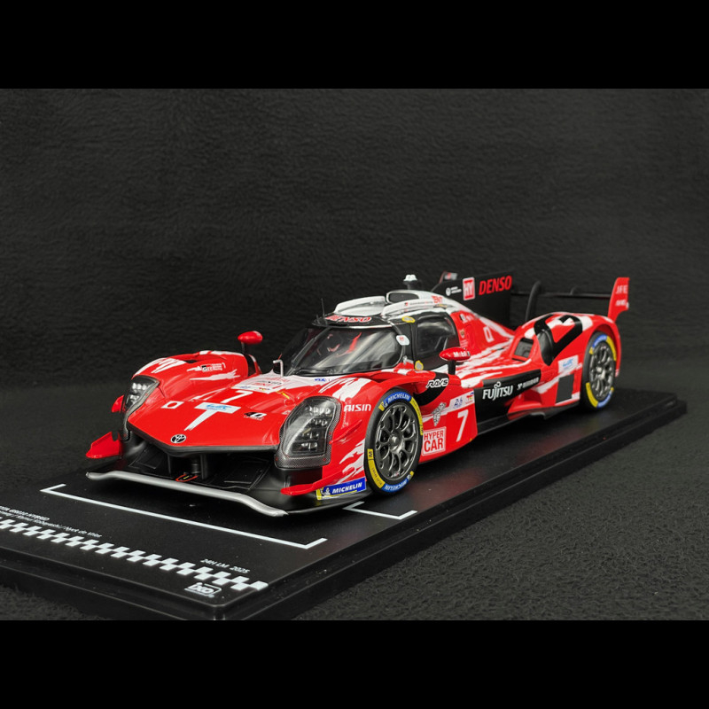 Toyota GR010 Hybrid n° 7 5th 24h Le Mans 2025 1/18 Ixo LEGT-TYGR25LM07