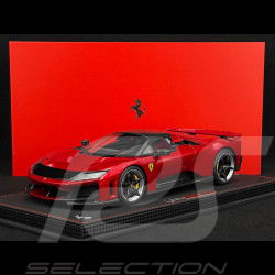 Ferrari F80 2024 Rosso Supercar / Zweifarbige Carbonfelgen 1/18 BBR Models P18253H