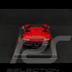 Ferrari F80 2024 Rosso Supercar / Two-Tone Carbon Rims 1/18 BBR Models P18253H