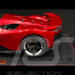 Ferrari F80 2024 Rosso Supercar / Zweifarbige Carbonfelgen 1/18 BBR Models P18253H